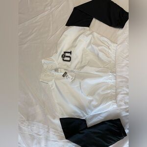 Rue 21 Half Zip Crop Top Long Sleeve Windbreaker Size: Medium